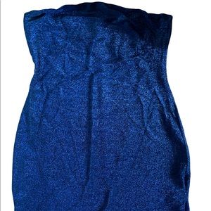 SHEIN strapless dress